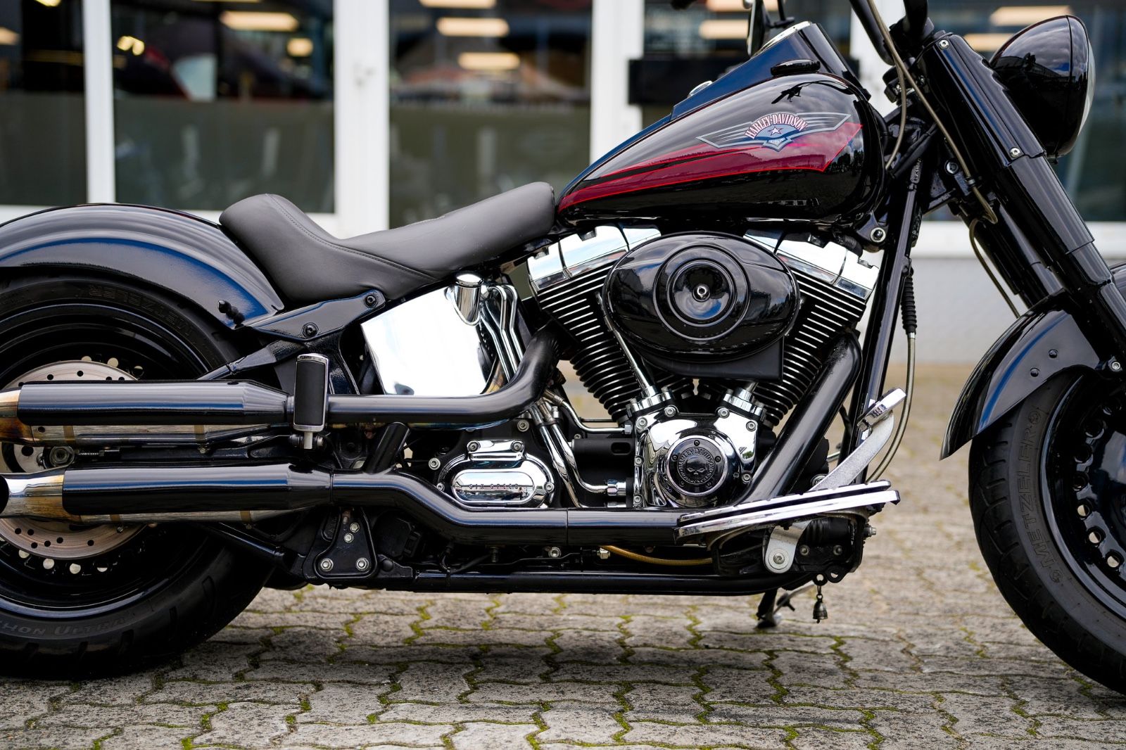 Fahrzeugabbildung Harley-Davidson FLSTF Fat Boy Twin Cam 96B - Ape - Kesstech
