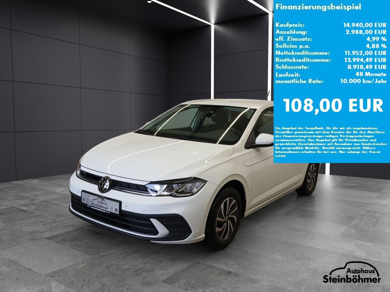 Volkswagen Polo Life 1.0MPI LED AppCon SHZ Bluetooth Essex