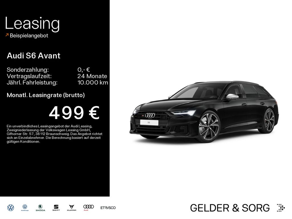 Audi S6 Avant TDI *MATRIX*PANO*B&O*SHZ*LHZ*HUD*VIR*