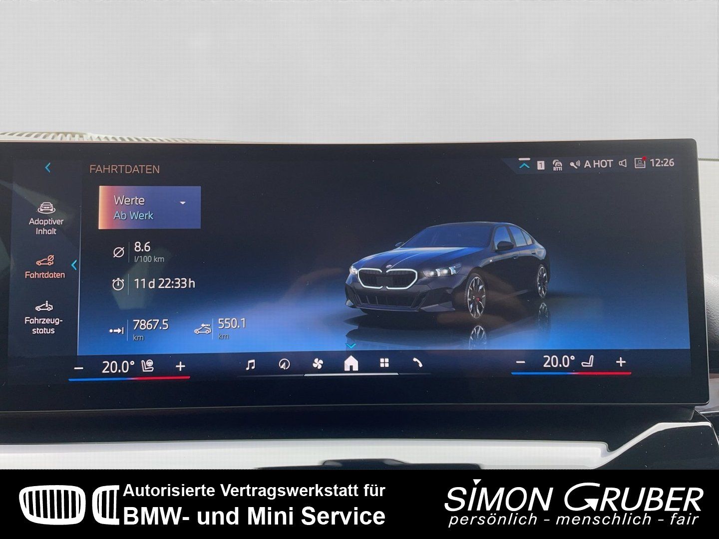 Fahrzeugabbildung BMW 540d xDrive M Sport Pro Inno Travel Drive Prof