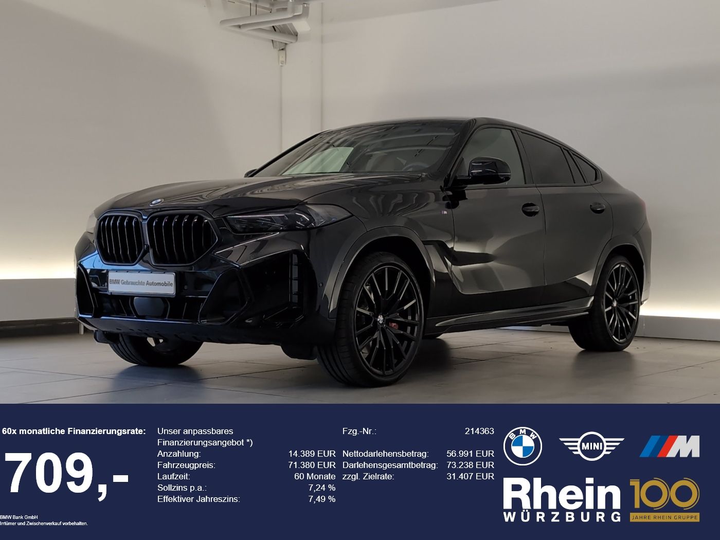 BMW X6 xDrive30d M Sport M Sport Pro Navi/LED/AHK/H&