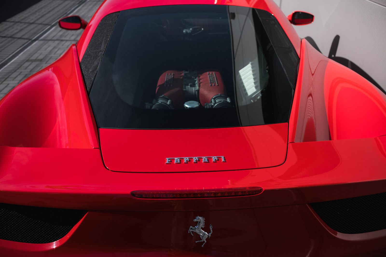 Fahrzeugabbildung Ferrari 458 Italia-Lift-System-Carbon Lenkrad-Kamera