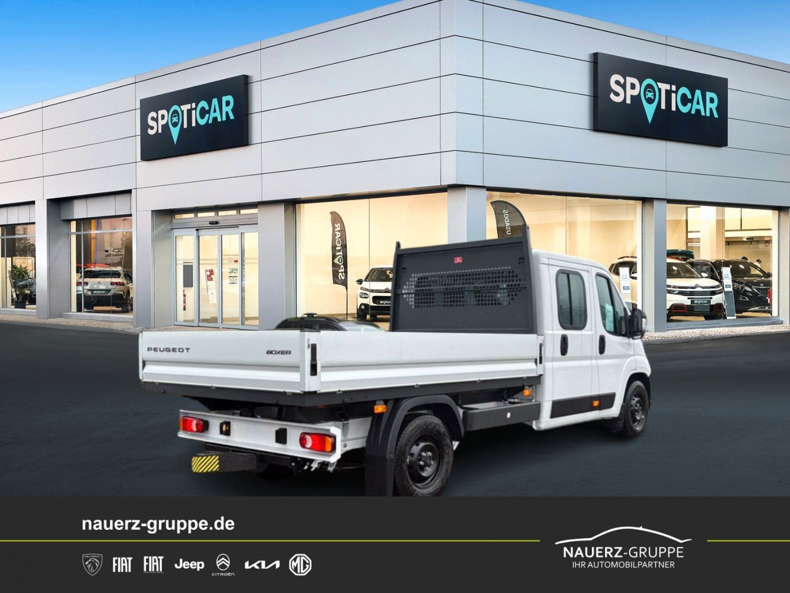 Fahrzeugabbildung Peugeot Boxer Pritsche/Kipper Doppelk. 335 L3 BlueHDi 14