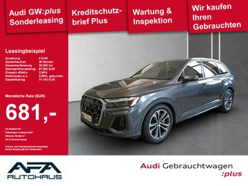Audi Leasingangebot: Audi Q7 55 TFSI quattro S-Line*Luft*AHK*Matrix*7Sitze