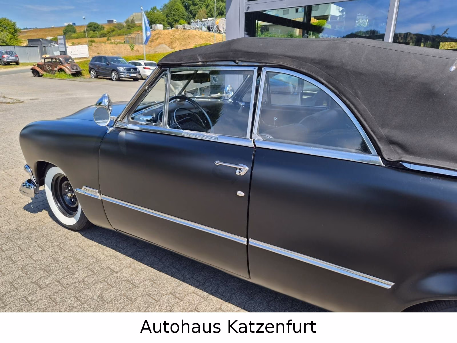 Ford Shoebox Custom Eight Convertible Coupe/#28