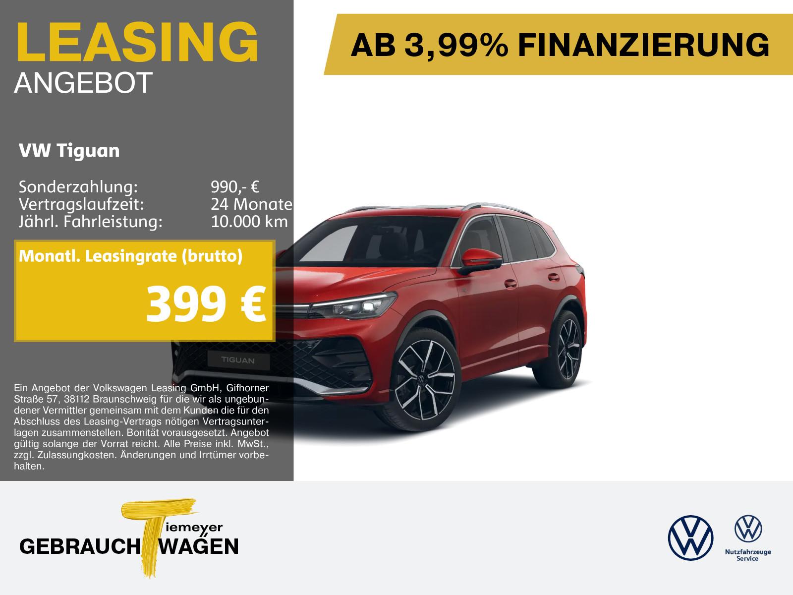 Volkswagen Tiguan 2.0 TSI 4M R-LINE LEDER PANO STHZG AHK