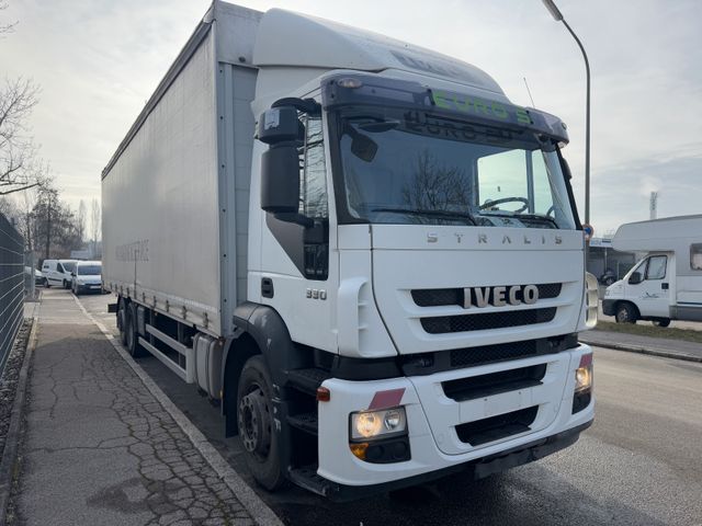 Iveco Strais 330 Pritsche Plane 6x2 Euro5