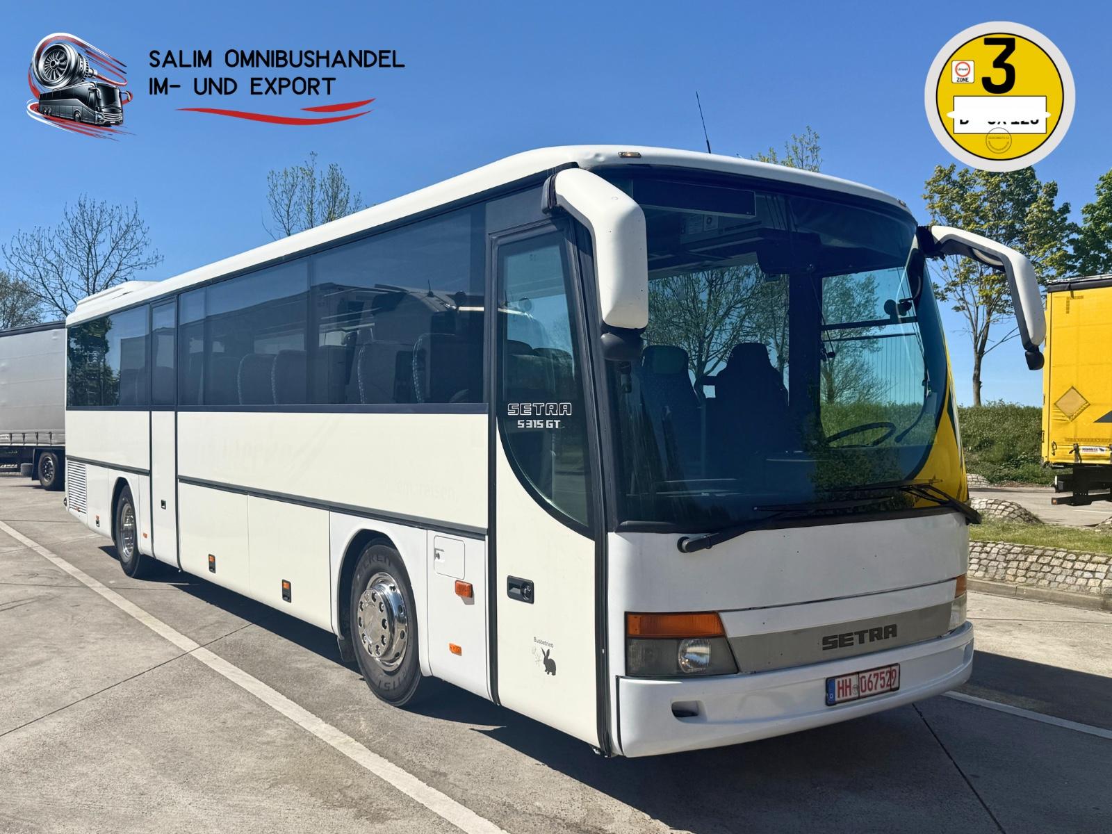 Setra 315 GT/315 UL/415 GT/KLIMA/408 PS/German