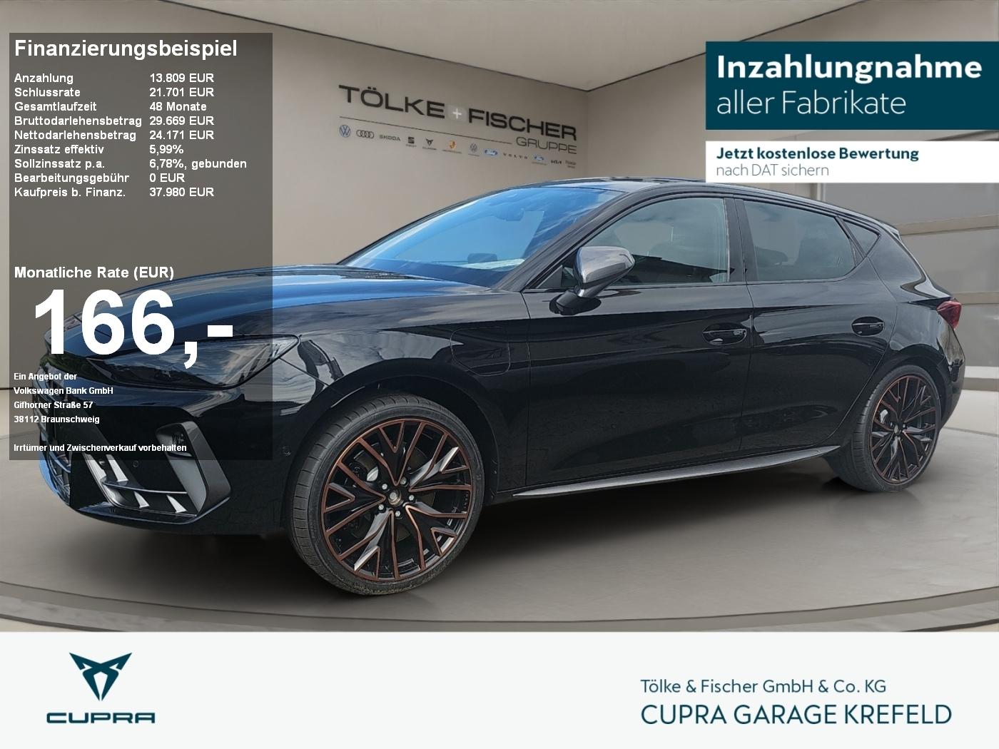 Cupra Leon 1.5 VZ DCC Navi SoundSys FLA ParkAss LM