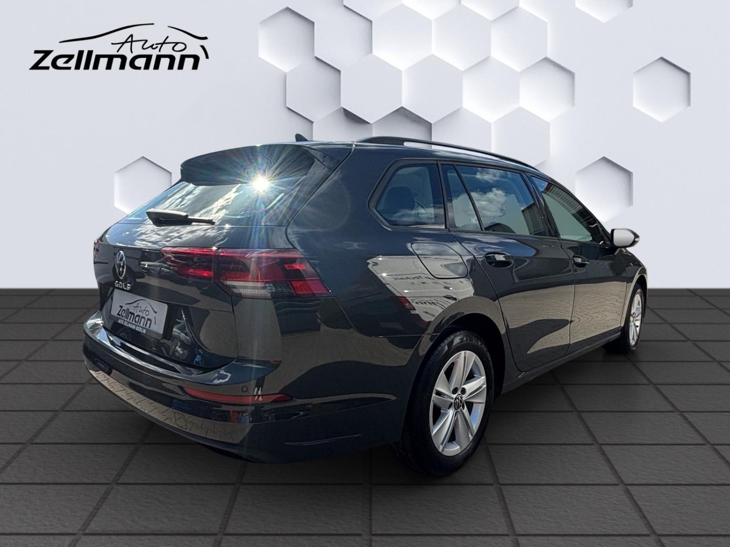 Volkswagen Golf VIII Life 2.0 TDI SCR DSG LED ACC PDC Stand, миниатюра 5
