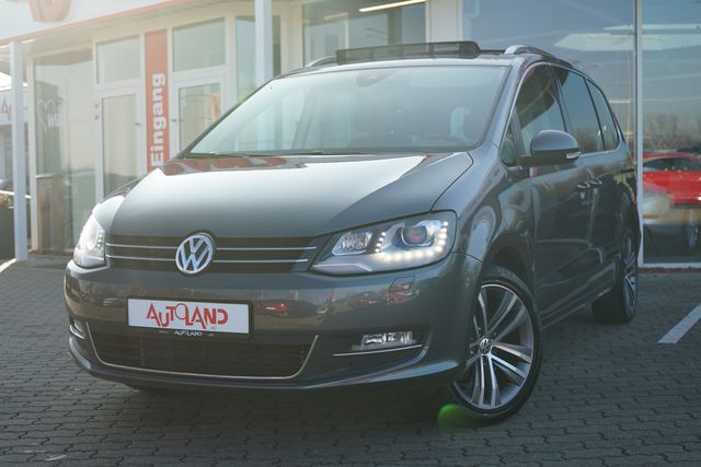 Volkswagen Sharan 1.4 TSI Highline Bi-Xenon Navi AHK Leder