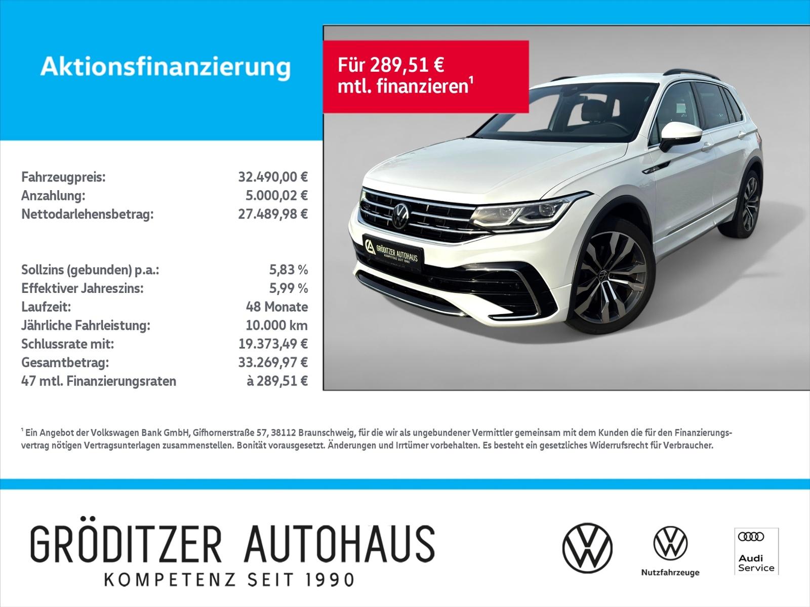 Volkswagen Tiguan 2.0 TSI R-Line 4MOTION IQ|NAV|ACC|APP