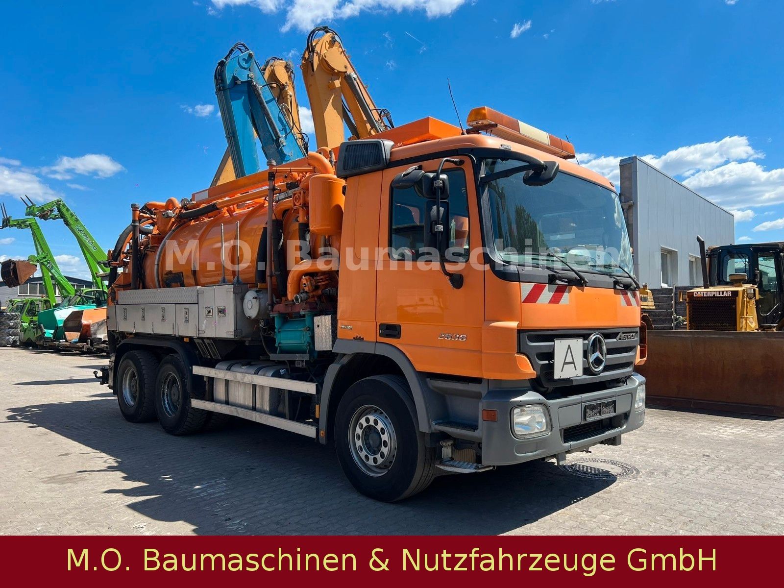 Fahrzeugabbildung Mercedes-Benz Actros 2636/Euro 5/6x4/12,6 m³ Leistikow / Uraca