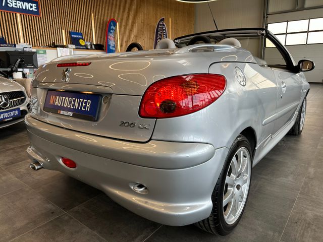 Peugeot 206 Cabriolet CC Platinum *TÜV NEU* Alu*Navi*