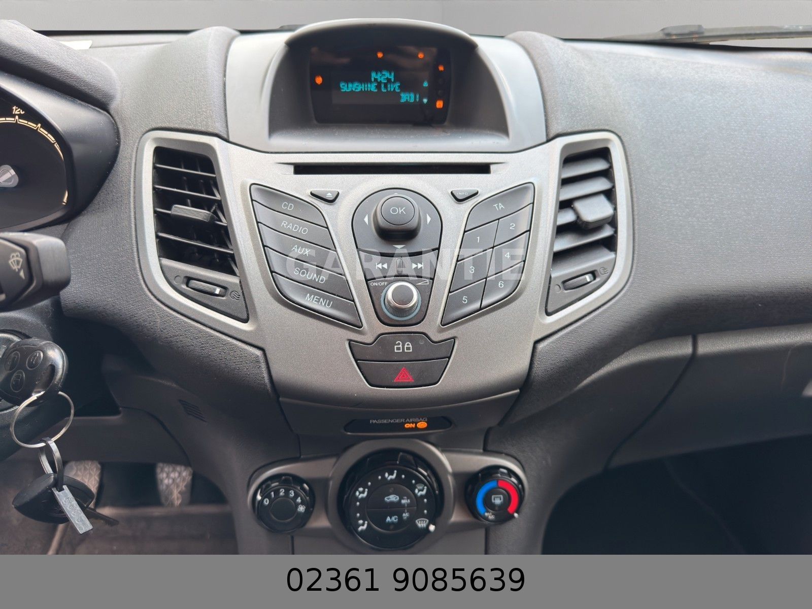 Fahrzeugabbildung Ford Fiesta 1.2 Klima/1Hand/TÜV NEU