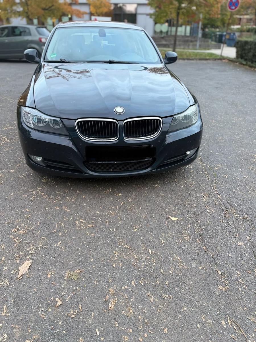 BMW 320 2009 — rear view