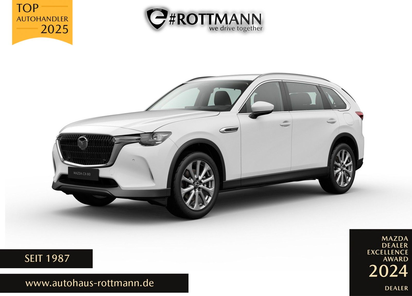 Mazda CX-80 Plug-In 327ps Aut. PHEV AWD EXCLUSIVE-Line