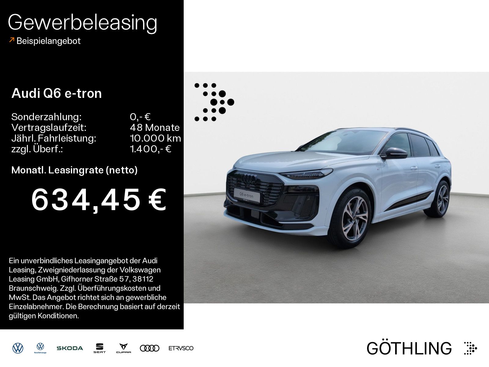 Audi Q6 e-tron performance 225 kW *LUFT*Wärmepumpe*HU