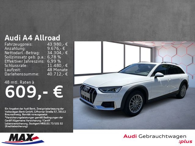 A4 allroad 40 TDI QUATTRO LED+PANO+AHK+360°+NAVI