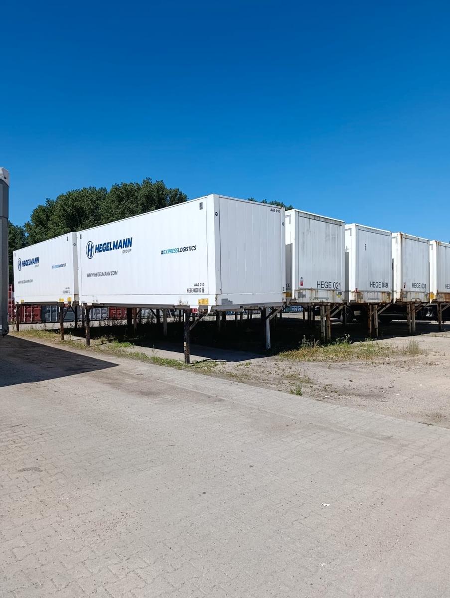 Krone Anhänger Container Wechselbrücke Koffer