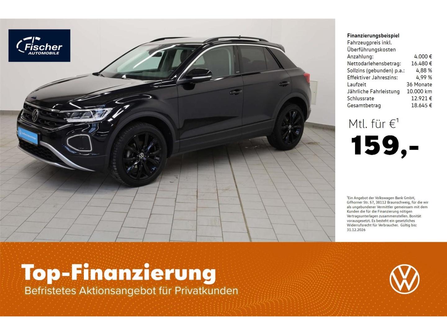 Volkswagen T-Roc 1.0 TSI Move 6-Gg. LED/RFK/ACC/PDC/SH