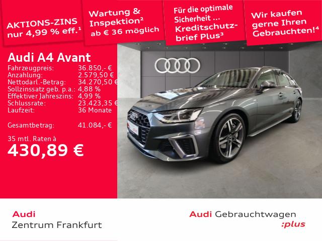 Audi A4 Avant 45 TFSI quattro S tronic S line DAB LED