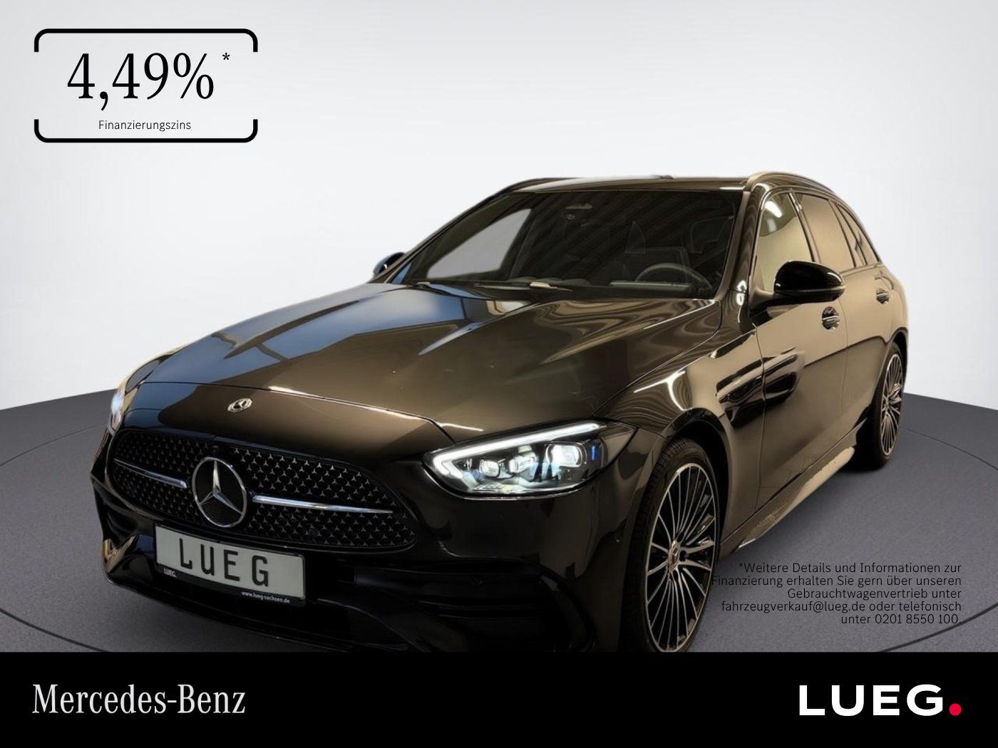 Mercedes-Benz C 220 d T AMG+AHK+MEMORY+360+NIGHT+LENKRH
