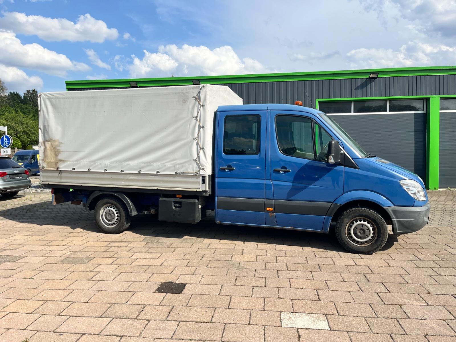 Mercedes-Benz Sprinter 316 CDI Pritsche/DoKa/ Plane * 7-Sitzer