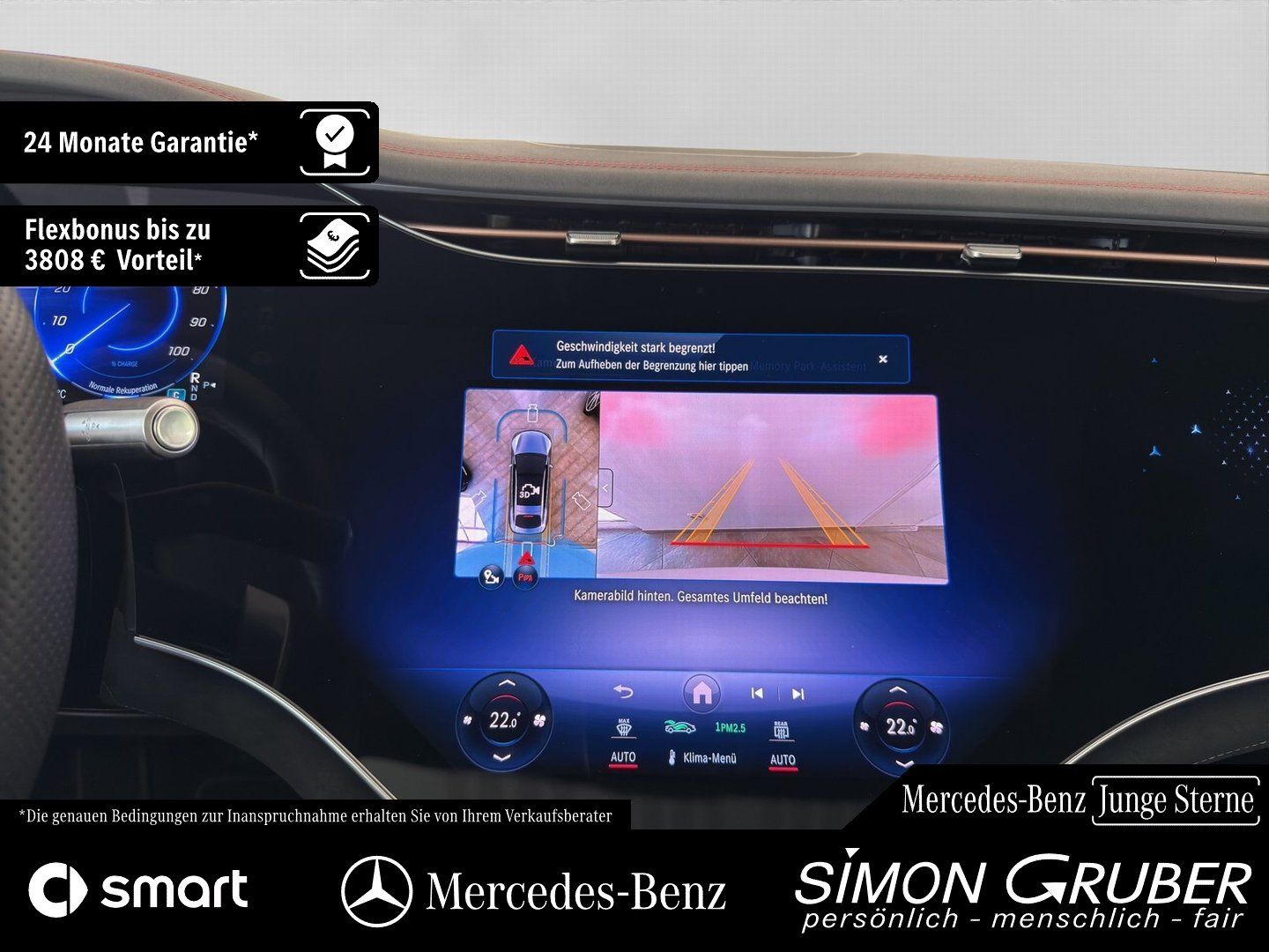 Fahrzeugabbildung Mercedes-Benz EQS 500 4M AMG Pano Massage TV Guard360 118kwh