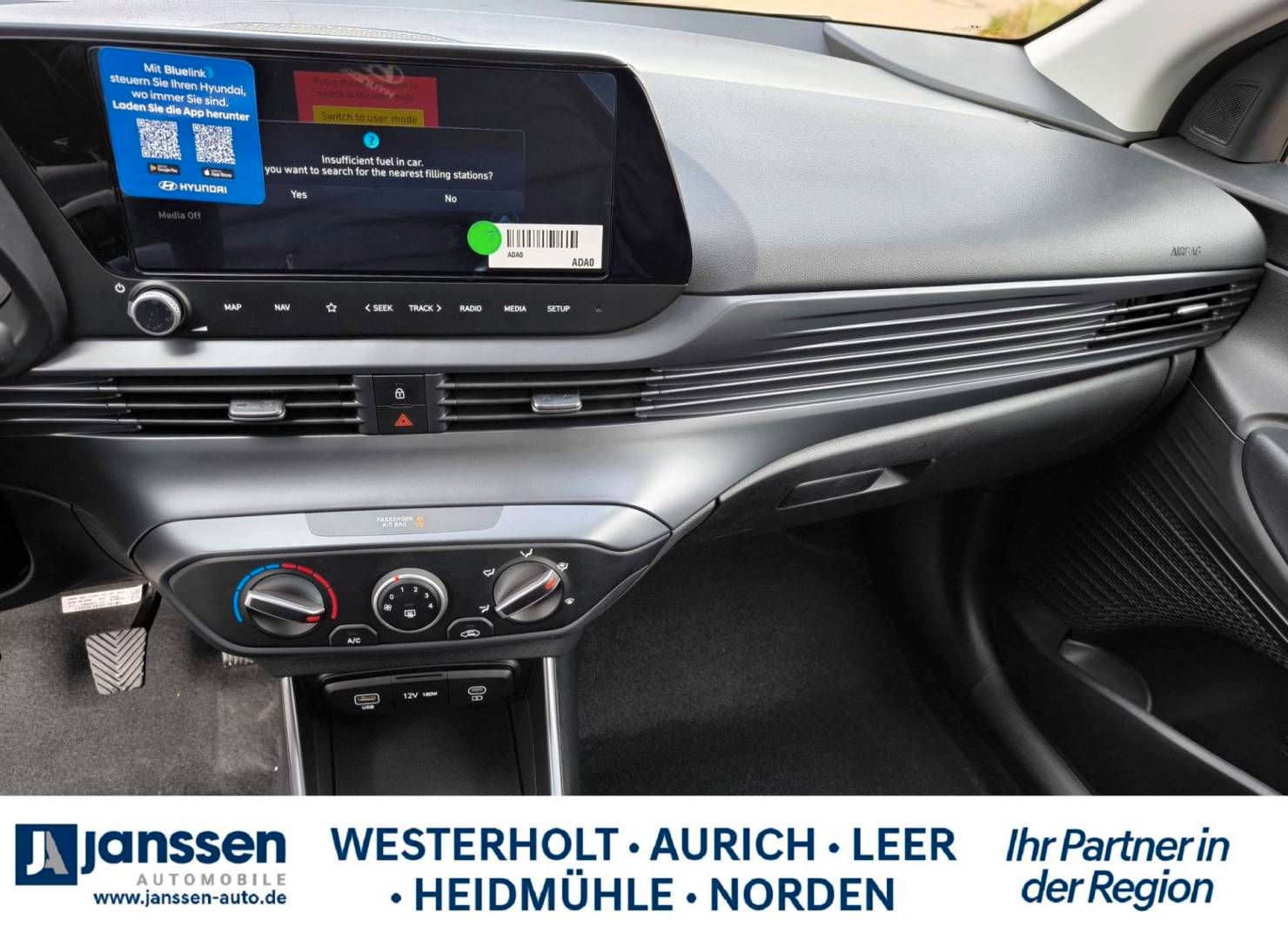Fahrzeugabbildung Hyundai i20 Select, Funktionspaket