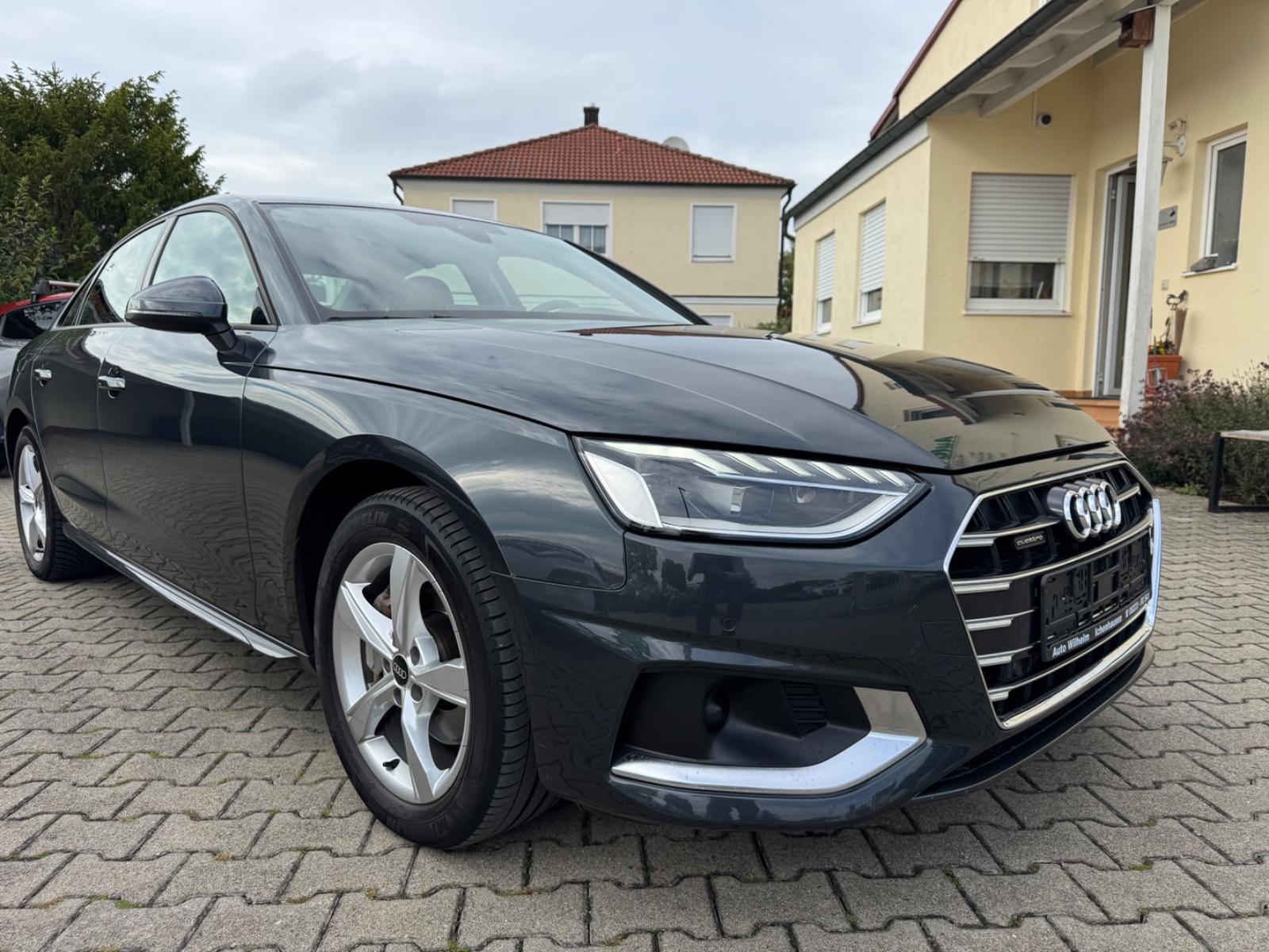 Audi A4 Lim 40TFSI quattro Advanced AHK ACC Nav Gar28