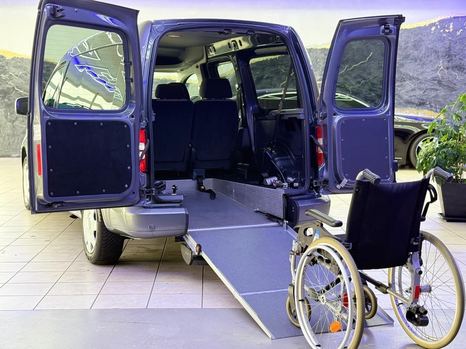 Volkswagen Caddy 1,6-Maxi-Behindertengerecht-Rampe