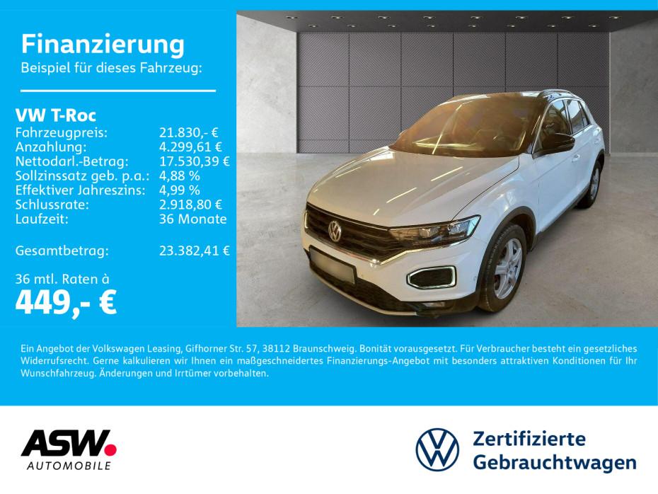 Volkswagen T-Roc Sport 1.5TSI DSG LED Navi RFK PANO AID SHZ