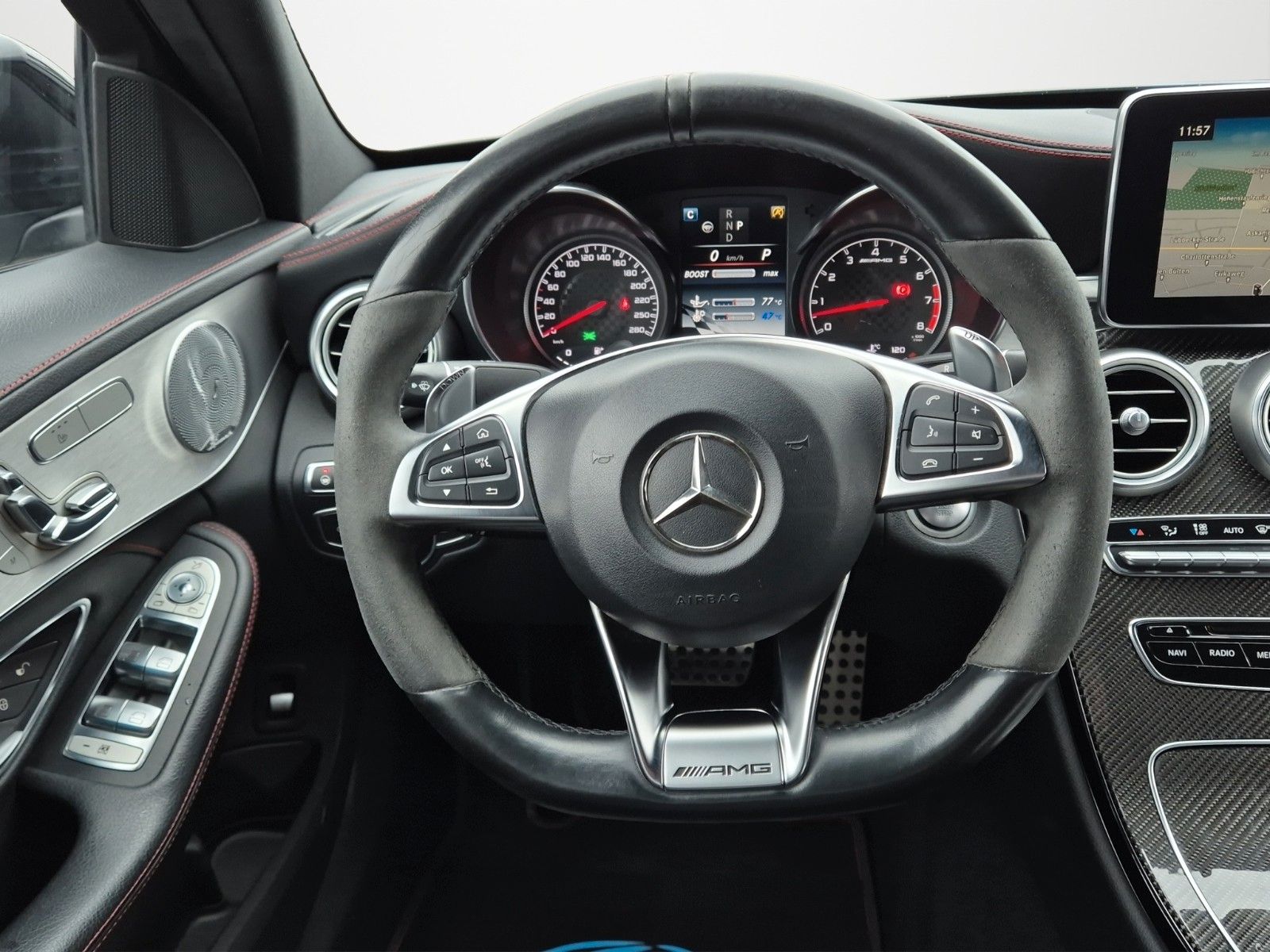 Fahrzeugabbildung Mercedes-Benz C43AMG PERF NIGHT BURM KAM LED HUD 360° HECK