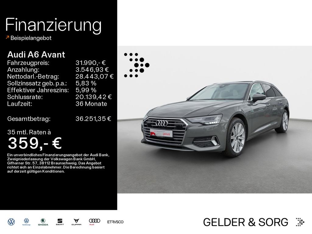 Audi A6 Avant 40 TDI qu LEDERACCRFKVirtualNaviL 2022