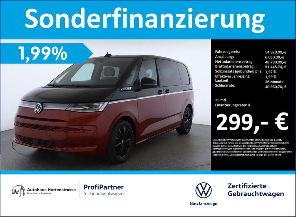 2025 Volkswagen T7 Multivan