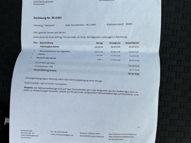 Fahrzeugabbildung Mitsubishi Space Star 1.0 Diamant Edition*Ganzjahresreifen*