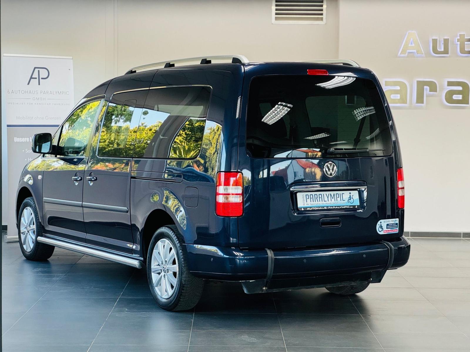 Volkswagen Caddy Maxi DSG Highline Rollstuhlgerecht-Rampe