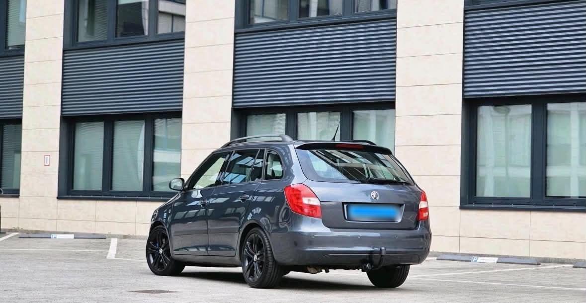 Skoda Fabia 2010 — салон