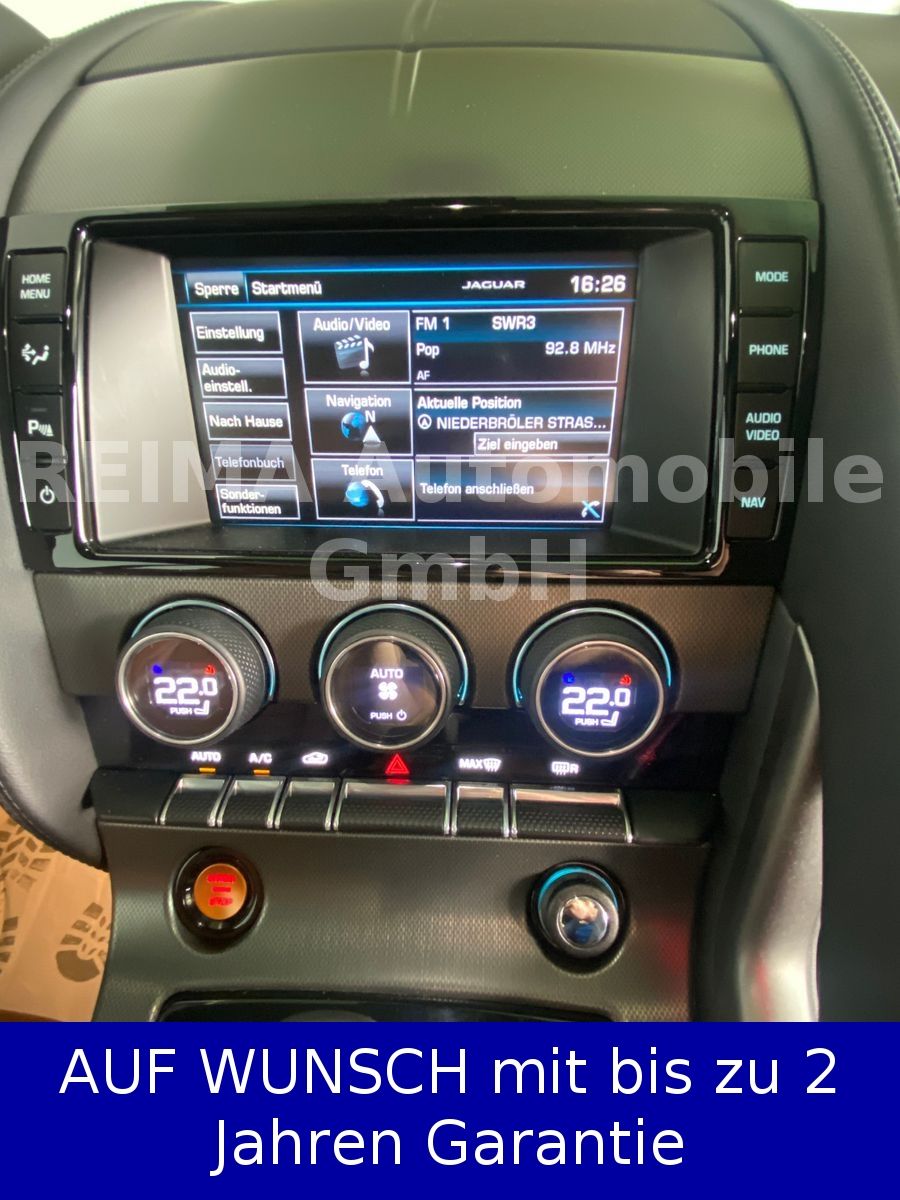 Fahrzeugabbildung Jaguar F-TYPE 3,0 V 6 Coupe  , Sport-Klappenauspuff