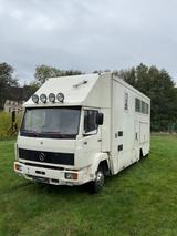 Mercedes-Benz 814 Pferdertransporter -Camper  - Mercedes-Benz 1985