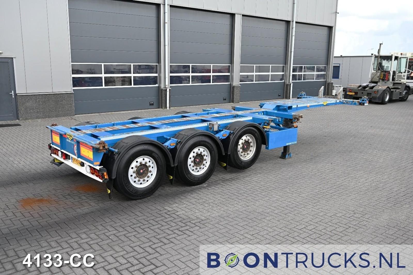 Broshuis 3UCC-39/45 MULTICHASSIS | 2x20-30-40-45ft HC * L