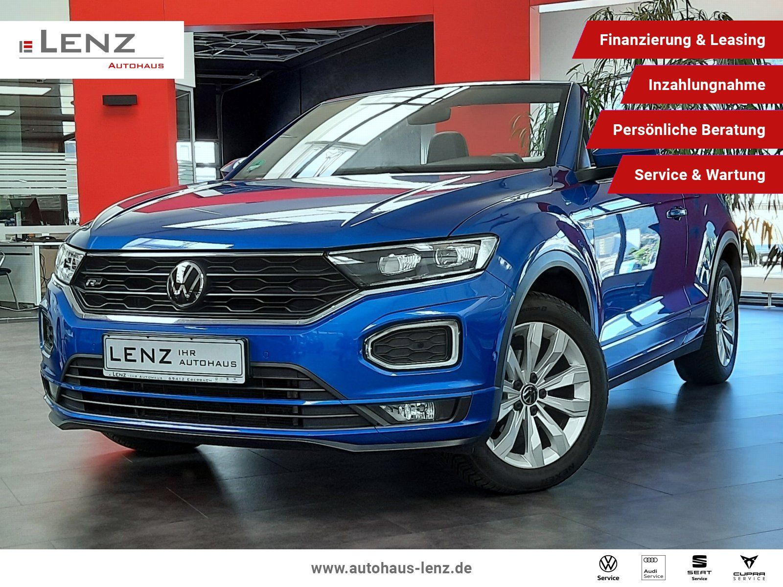 Fahrzeugabbildung Volkswagen T-Roc Cabrio R-Line TSI DSG *Cam*ACC*App*LED*