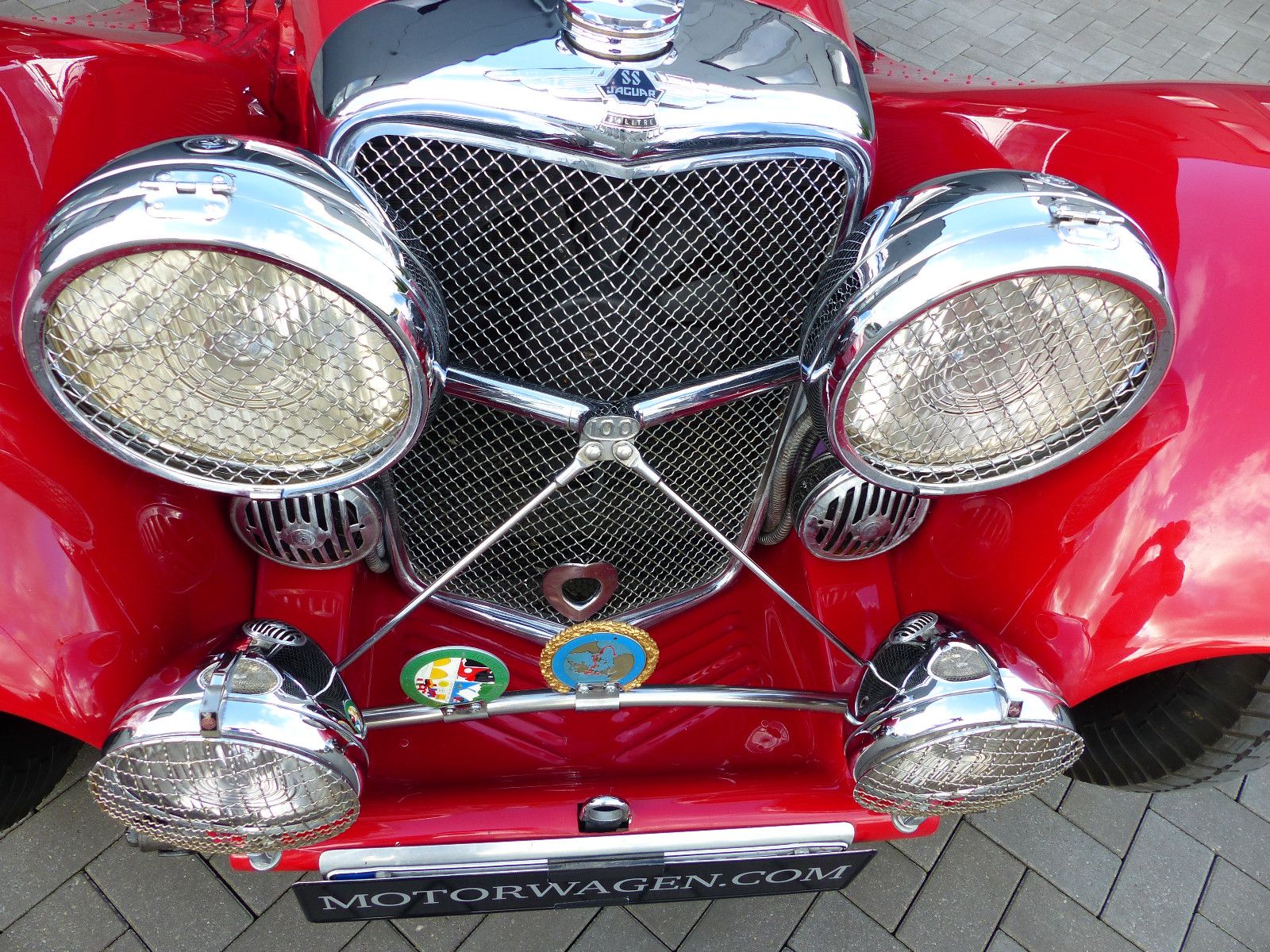 Fahrzeugabbildung Jaguar SS 100 3,5 Litre Roadster