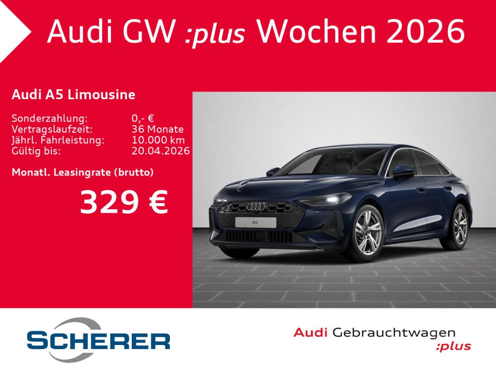 Audi A5 Limousine TDI 150 kW S tronic Kamera