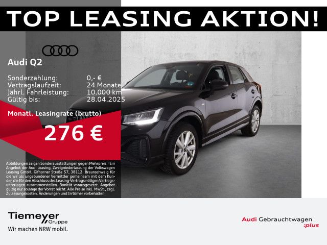 Audi Q2 40 TFSI Q S LINE AFA KAMERA LEDER NAVI+