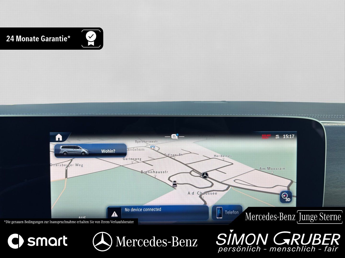 Fahrzeugabbildung Mercedes-Benz V 300 d Extra Lang AMG Night Burm eTüren 8 Sitze