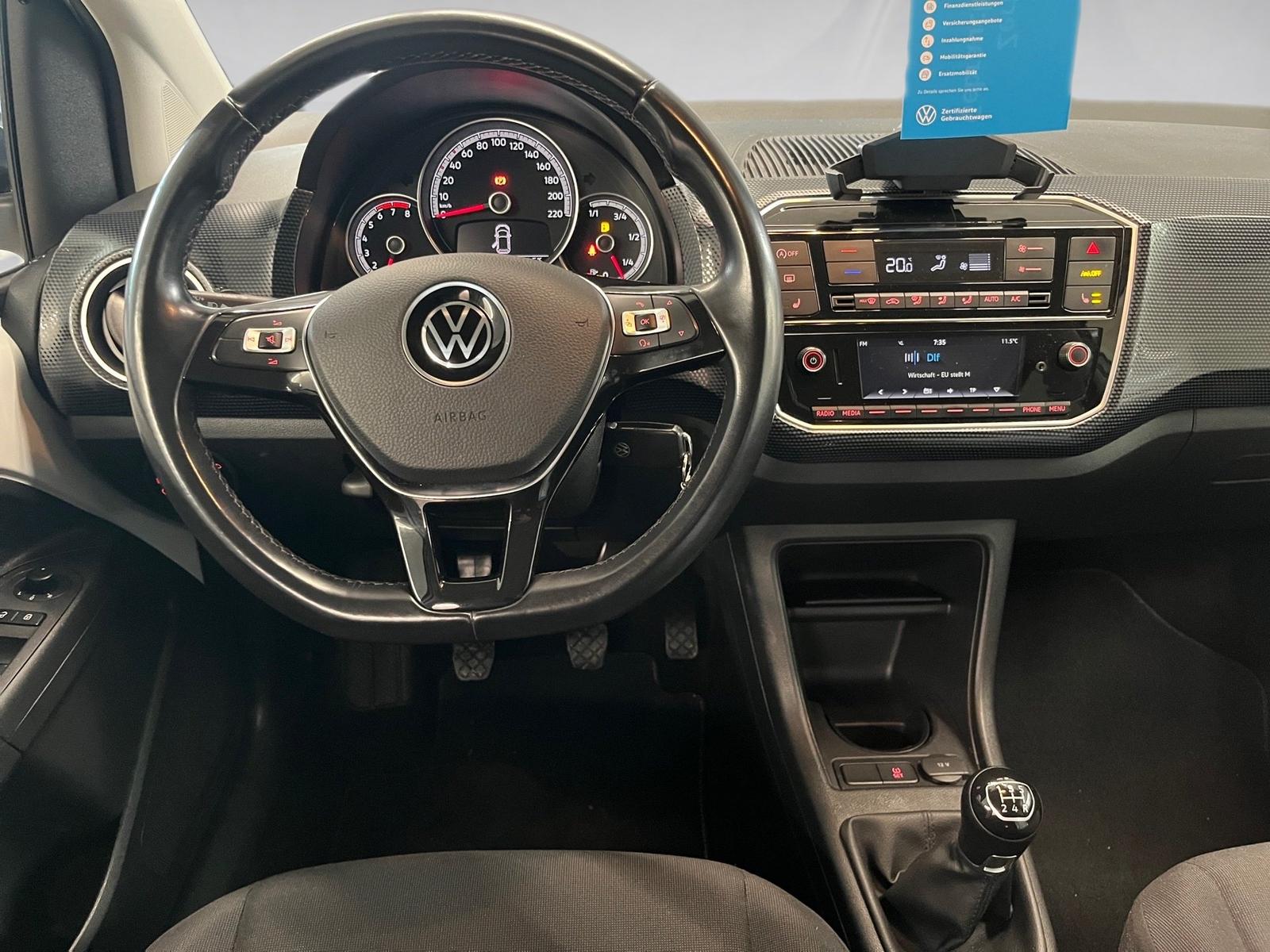 Volkswagen Up R-LINE+ALU 17+RÜCKFAHRKAMERA+WINTERPAKET+KLI, миниатюра 18