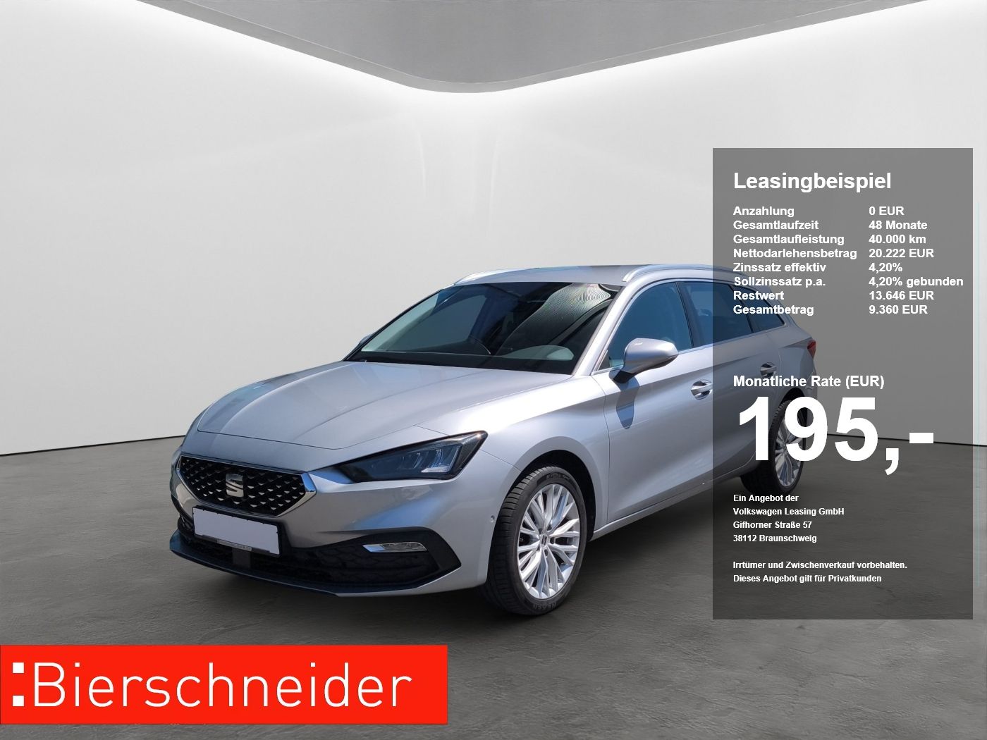 Seat Leon SP 2.0 TDI DSG Xcellence LED+NAVI+KAMERA+17