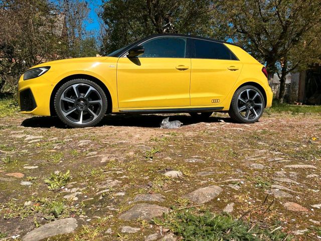 AUDI Audi A1, Sportback 35 TFSI DSG S-Line, gelb